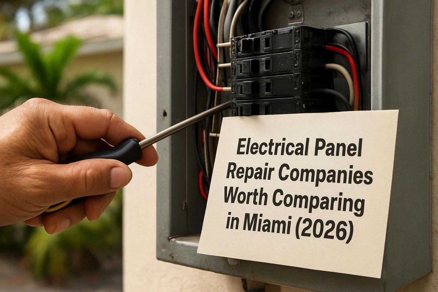 Electrical Panel Repair Companies Worth Comparing in Miami (2026)
