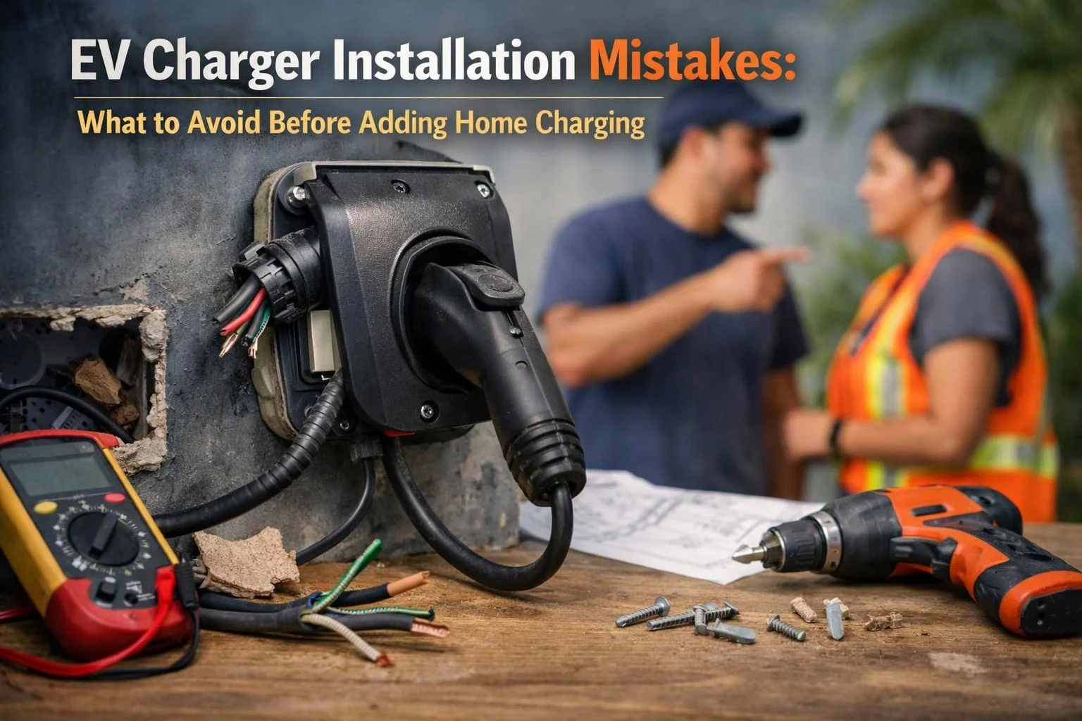 EV Charger Installation Mistakes: What to Avoid Before Adding Home Charging