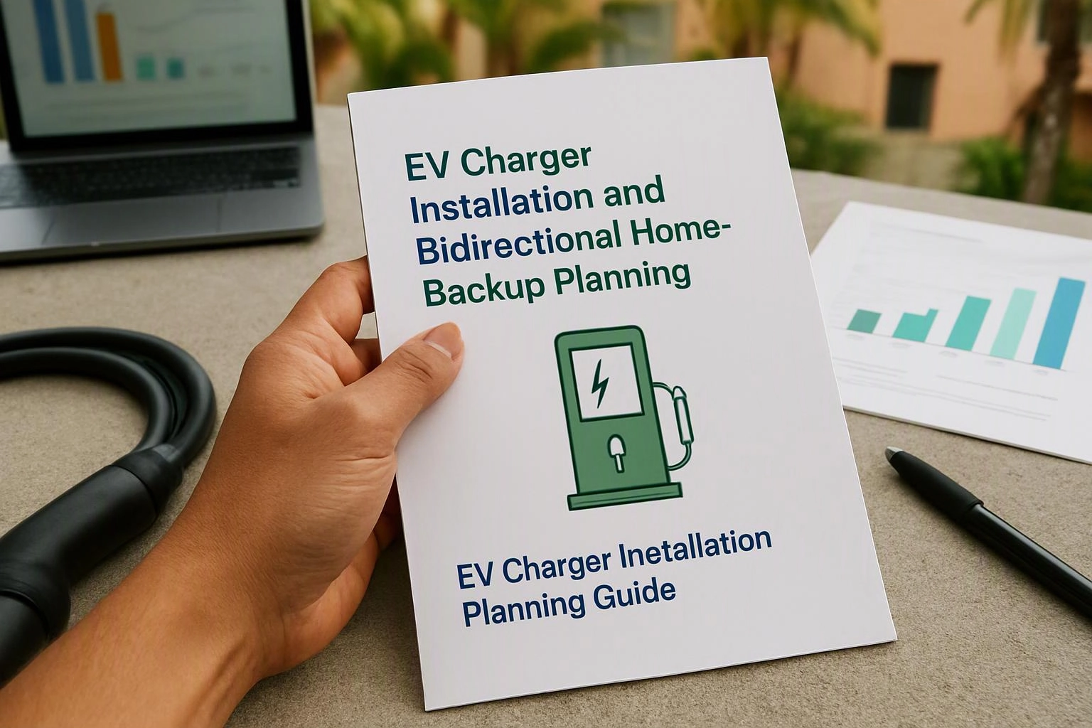 EV Charger Installation and Bidirectional Home-Backup Planning