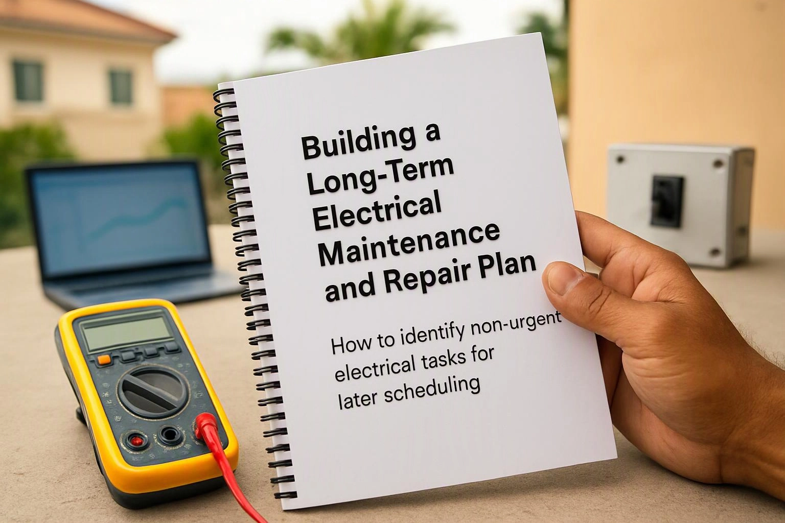 Building a Long-Term Electrical Maintenance and Repair Plan