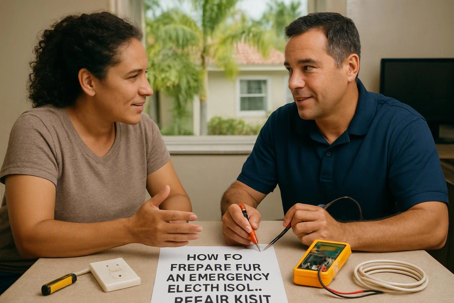 How to Prepare for an Emergency Electrical Repair Visit in Miami, Florida